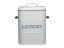 KitchenCraft Living Nostalgia Laundry Soap Tin, French Grey