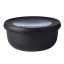 Mepal Cirqula Shallow Multi Bowl, 350ml nordic black