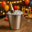 Bar Butler Ice Bucket with Handles, 4L