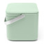 Brabantia Food Waste Caddy - Jade Green side view