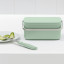 Brabantia Food Waste Caddy - Jade Green in use