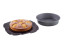 NoStik Reusable Cake Tin Liner, Round, cake and liner of from tin