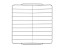 Scanpan TechnIQ Roasting Rack, 27cm, top view
