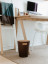 Umbra Woodrow Two-Tone Plywood Bin, espresso, office lifestyle