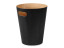 Umbra Woodrow Two-Tone Plywood Bin, black