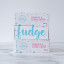 The Counter Cookies & Cream Fudge with Dark Chocolate, 160g stack