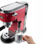DeLonghi Dedica Pump Manual Espresso Coffee Machine, EC685 - Matte Red