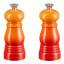 Le Creuset Classic Salt & Pepper Mills Set, 11cm - Flame