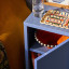Popstrukt Sugar Cube Side Table - Pigeon Blue
