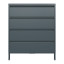 Popstrukt Bon Bon Chest of Drawers - Dark Flint
