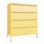 Popstrukt Bon Bon Chest of Drawers - Butter Yellow