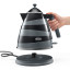 DeLonghi Avvolta Class Cordless Kettle, 1.7L - Black lifted using the handle