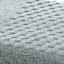 Terry Lustre Waffle Weave 525gsm Hand Towel, Eggshell Grey