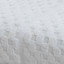 Terry Lustre Waffle Weave 525gsm Bath Towel, White