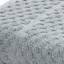 Terry Lustre Waffle Weave 525gsm Bath Towel, Eggshell Grey