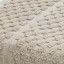 Terry Lustre Waffle Weave 525gsm Bath Towel, Stone