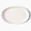 Mervyn Gers Glazed Stoneware Oval Platter, 25cm Alabaster top view