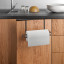 Metaltex Lava Easyroll Under Shelf Paper Towel Holder in use