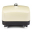 Alfille Temperature Controlled Butter Dish, Black with cream