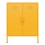 Popstrukt Sugar Cube Storage Cabinet - Honey angle