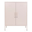 Popstrukt Sugar Cube Storage Cabinet - Blush angle