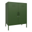 Popstrukt Sugar Cube Storage Cabinet - Dark Olive