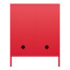 Popstrukt Sugar Cube Storage Cabinet - Red Polka angle