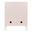 Popstrukt Sugar Cube Storage Cabinet - Blush angle