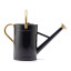 Good Roots Watering Can, 4.5L - Black/Gold angle