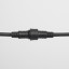 Hoi Ploy Black String Lights rain safe outdoor connector
