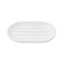 Umbra Touch Soap Dish - White Top Down View 