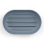 Umbra Touch Soap Dish - Slate Blue angle