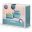 MepalÂ Cirqula 3 Piece Rectangular Multi Bowl Set, Nordic Blue packaging