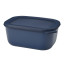 Mepal Cirqula Deep Rectangular Multi Bowl, 1.5L - Nordic Denim
