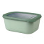 Mepal Cirqula Deep Rectangular Multi Bowl, 1.5L - Nordic Sage