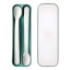 Mepal MioÂ 2 Piece Feeding Spoon Set, Deep Turquoise
