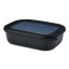MepalÂ Cirqula Rectangular Multi Bowl, 1L Nordic Black