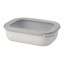 MepalÂ Cirqula Rectangular Multi Bowl, 1L Nordic White