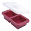Souper Cubes Souper Cubes 2-Cup Silicone Food Storage Tray with Lid - Cranberry