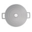 MasterClass Large Casserole Dish with Lid, 28cm top view of lid