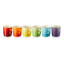 Le Creuset Stoneware Rainbow Collections Mugs, Set of 6