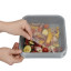 MasterClass 4 Piece Set of Assorted Silicone Stretch Lids in use