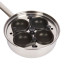 KitchenCraft Clearview Stainless Steel Egg Poacher 4 hole detail