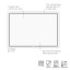 Tovolo TrueBake 3/4-Sheet Baking Mat CDU, 51cm x 35.5cm