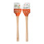 Tovolo Spatulart Spatula - Let There Be Peas angle