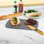 Tovolo Hi-Lo Cutting Board in use