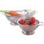 Tovolo Stainless Steel Perforated Colander - Medium in use