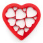Lekue Hearts Cookie Cutter