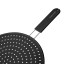 Sagenwolf Silicone Splatter Screen, Black handle close up