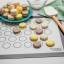Humble & Mash Humble & Mash Silicone Non-Stick Macaron Mat in use 